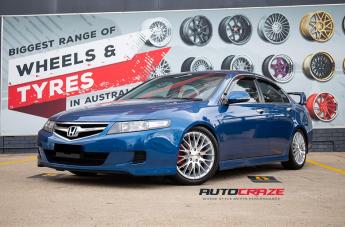 HONDA ACCORD MAZE SILVER MACHINED FACE